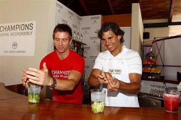 Rafael Nadal And Bacardi