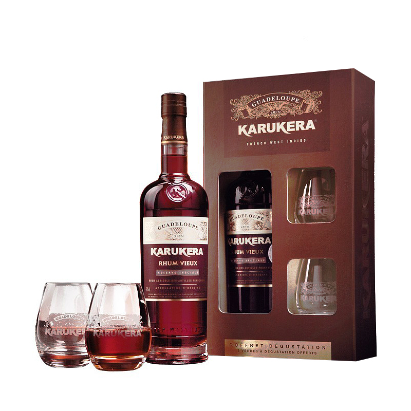 Karukera Réserve Spéciale — Gift Pack 2 Glasses