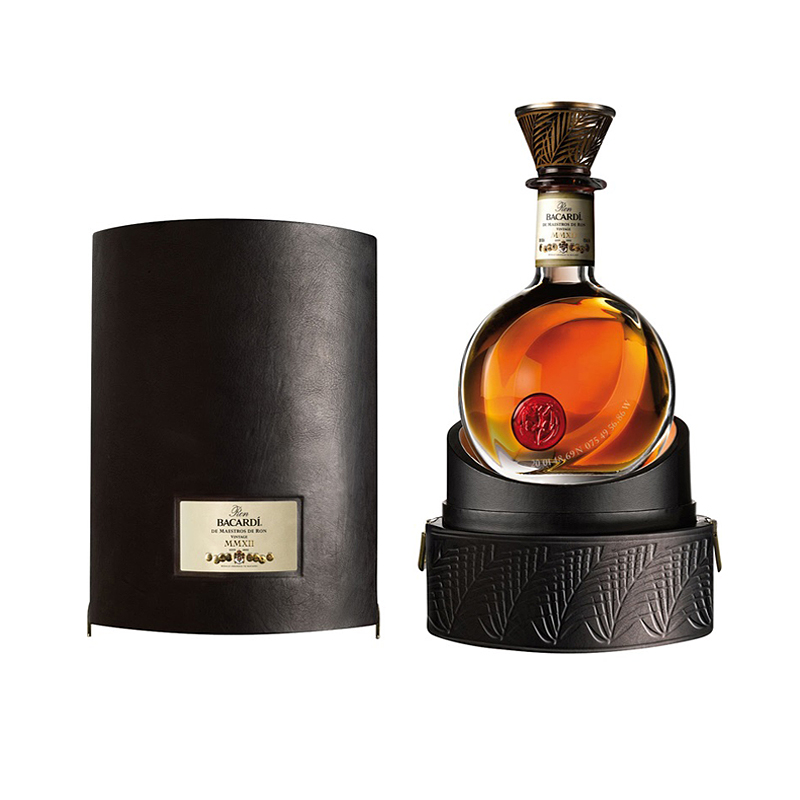 Bacardi de Maestros de Ron 150th Anniversary Decanter