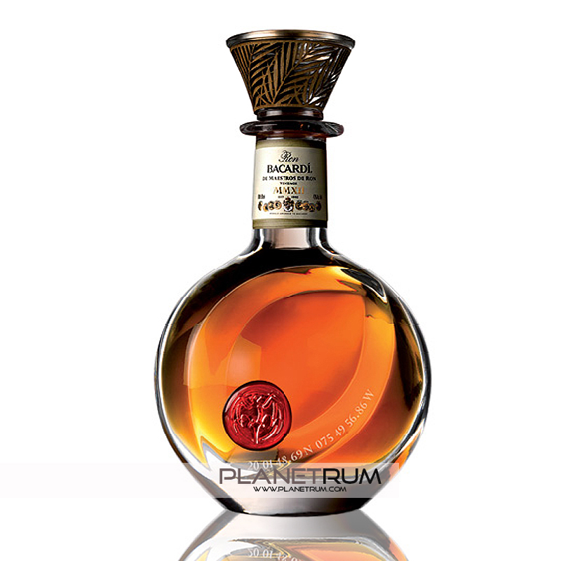 Bacardi de Maestros de Ron 150th Anniversary Decanter