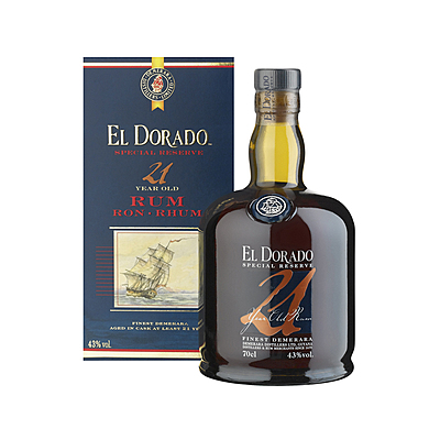 El Dorado 21 Year Old Demerara Rum Special Reserve