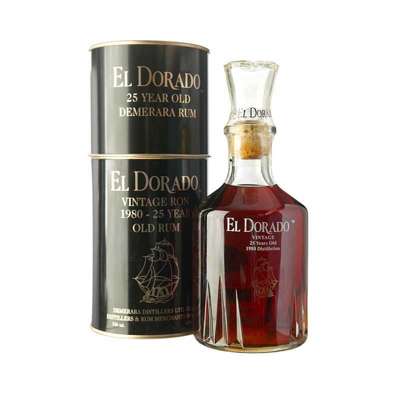 El Dorado 25 Year Old Demerara Rum 1980