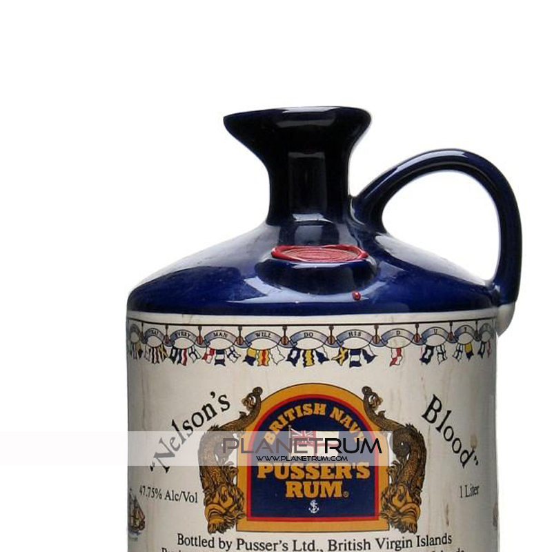 Pusser's Rum "Nelson's Blood" Ceramic Flagon