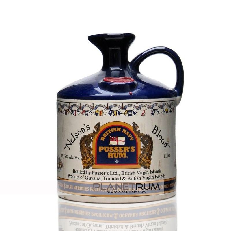 Pusser's Rum "Nelson's Blood" Ceramic Flagon