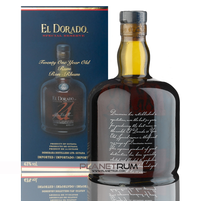 El Dorado 21 Year Old Demerara Rum Special Reserve