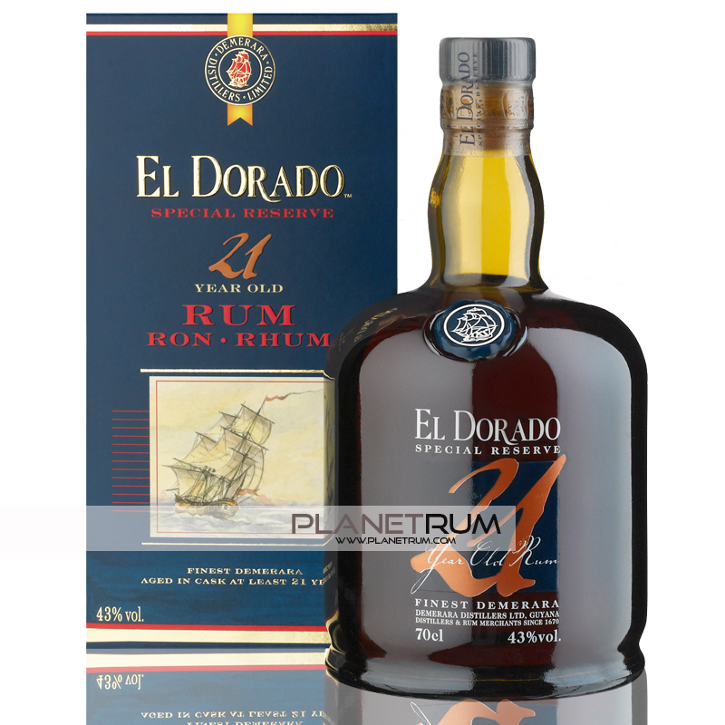 El Dorado 21 Year Old Demerara Rum Special Reserve