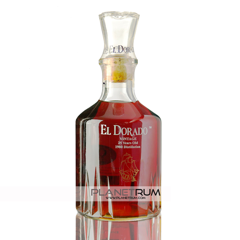 El Dorado 25 Year Old Demerara Rum 1980