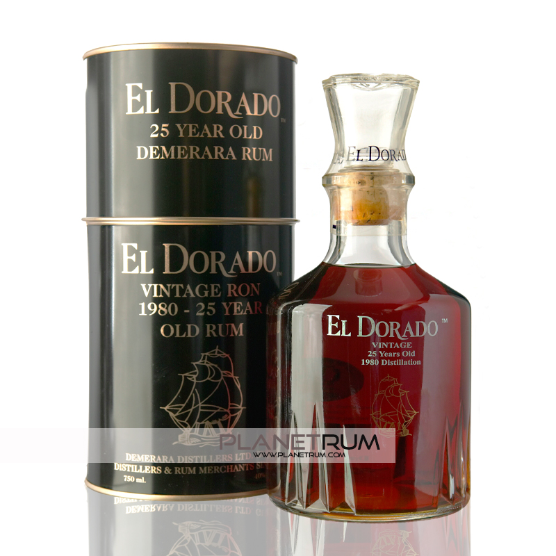 El Dorado 25 Year Old Demerara Rum 1980