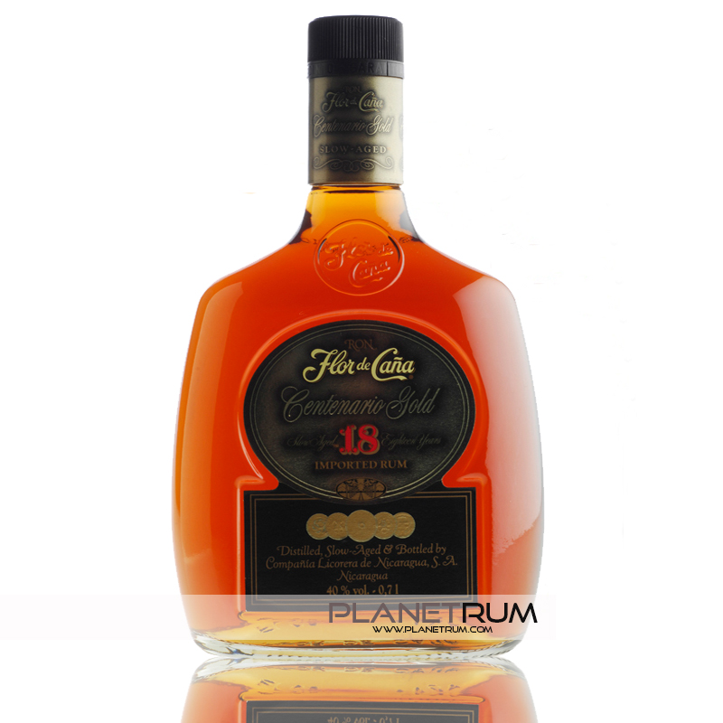 Flor De Caña Centenario Gold 18 Year Old Rum