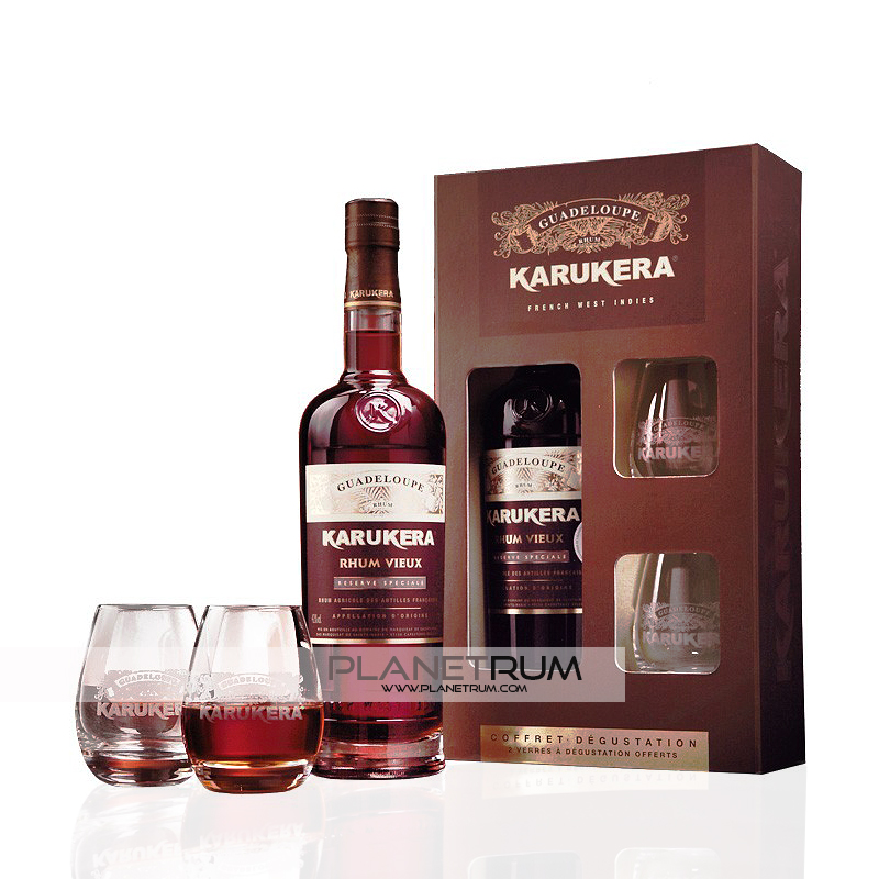 Karukera Réserve Spéciale — Gift Pack 2 Glasses