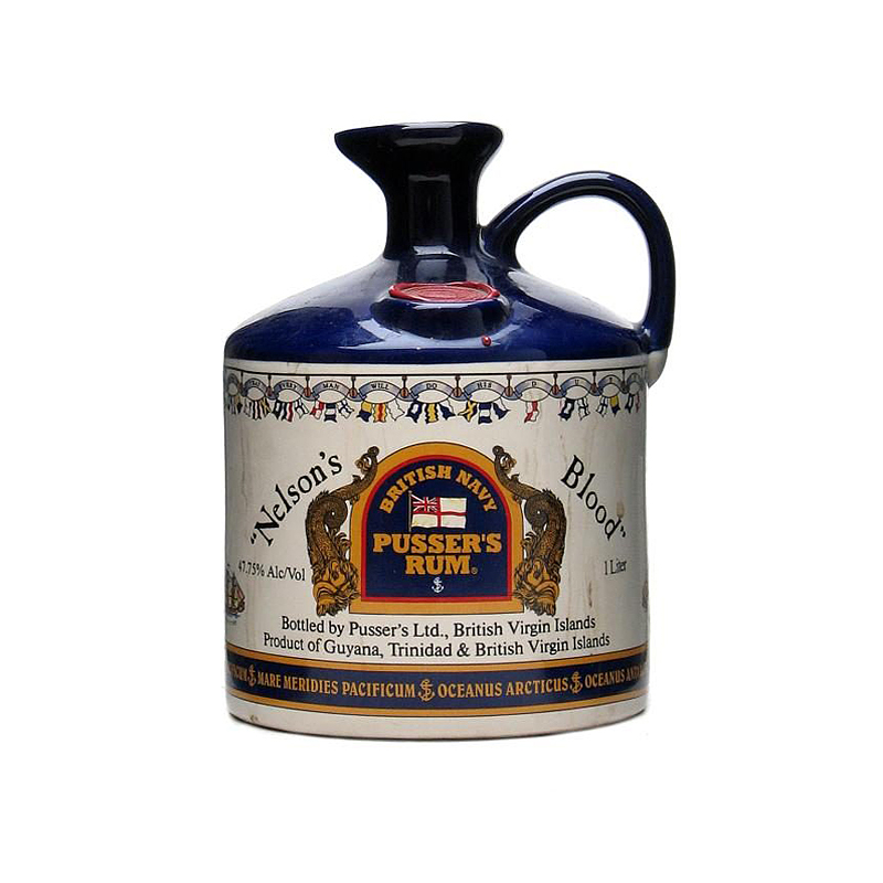 Pusser's Rum "Nelson's Blood" Ceramic Flagon