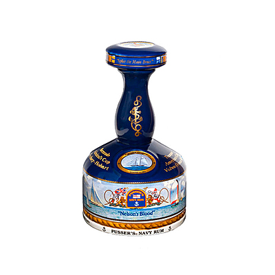 Pusser's British Navy Rum Yachting Ship´s Ceramic Decanter