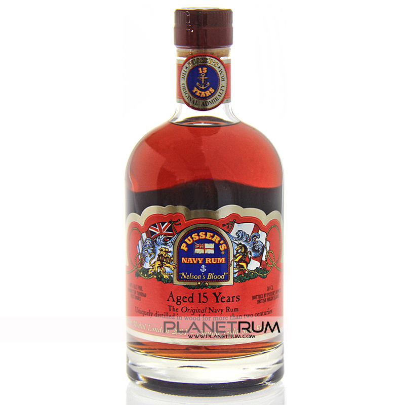 Pusser's British Navy "Nelson's Blood" 15 Years